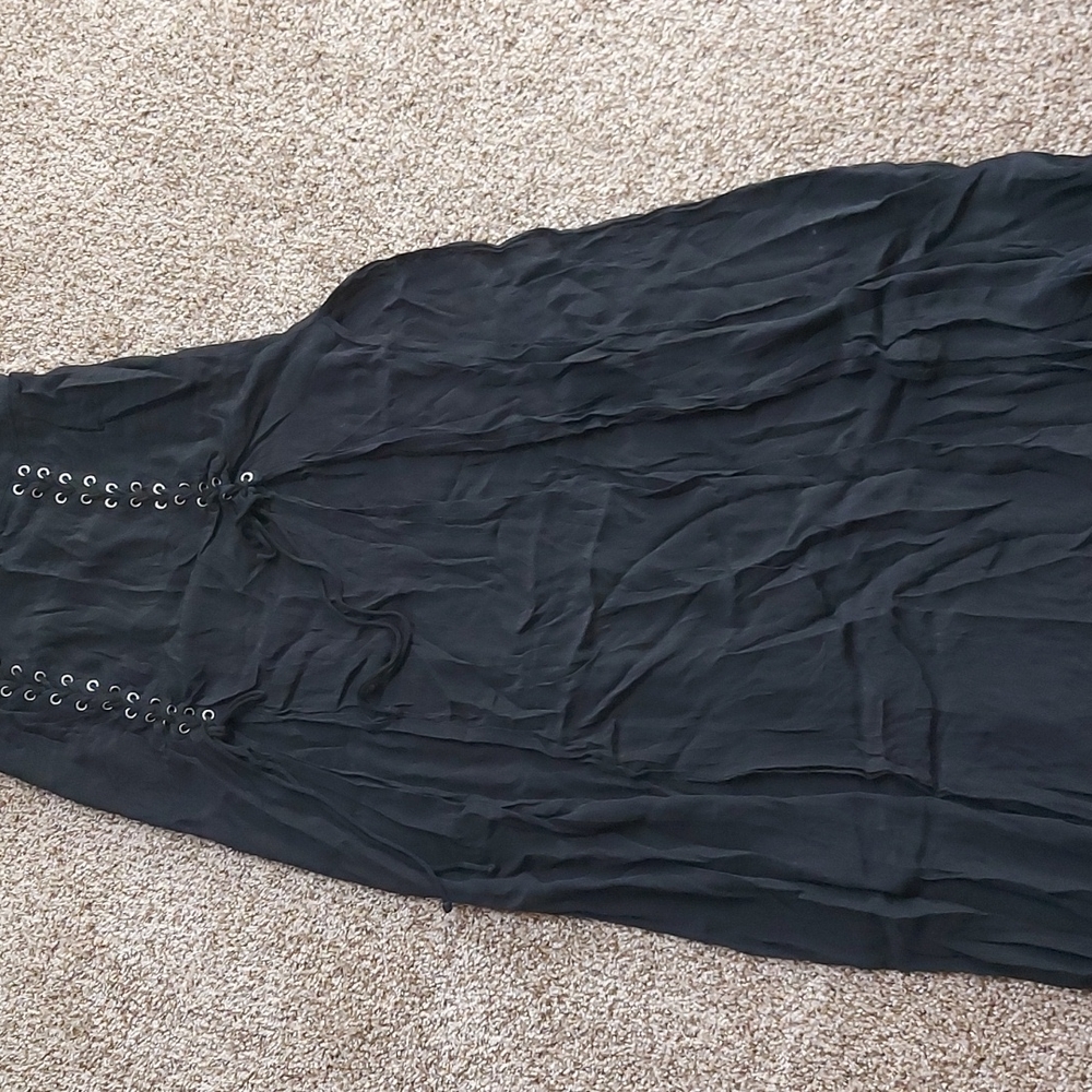Widow High Waist Maxi Skirt